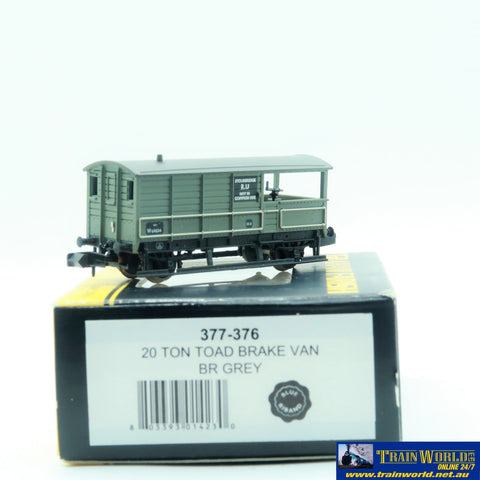 COMM-CC020 Used Goods Graham Farish Toad Brake Van BR grey N Scale Rolling Stock