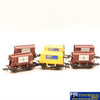 COMM-CC034 Used Goods Graham Farish Bulk Powder Wagons x 6 N Scale Rolling Stock