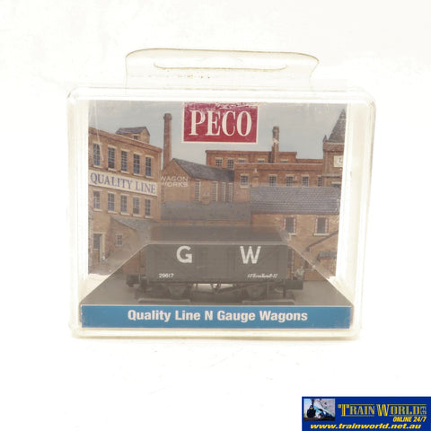 COMM-CC044 Used Goods Peco Coal 7 Plank Wagon N Scale Rolling Stock