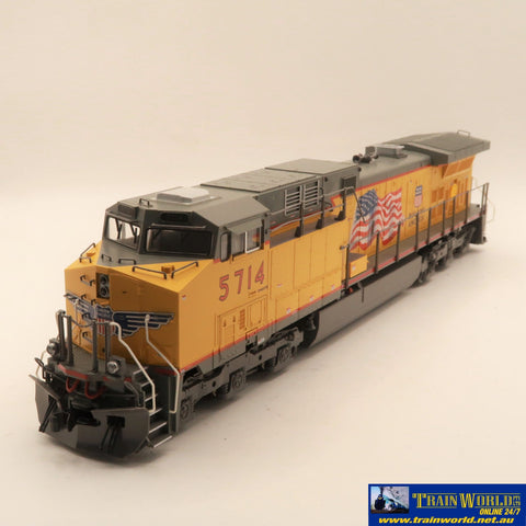 COMM-E003 Used Goods Kato GE AC4400CW Union Pacific #5714 DCC Ready HO Scale Locomotive