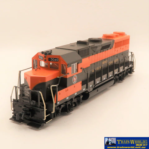 COMM-E022 Used Goods Kato EMD GP35 Ph 1c Great Northern #3040 DCC Ready HO Scale Locomotive