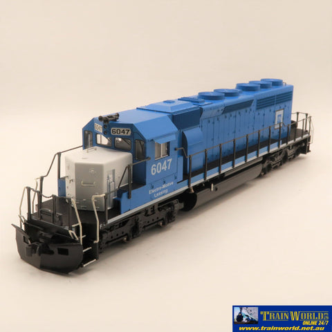 COMM-E026 Used Goods Kato EMD SD40-2 EMD leasing #6047 DCC Ready HO Scale Locomotive