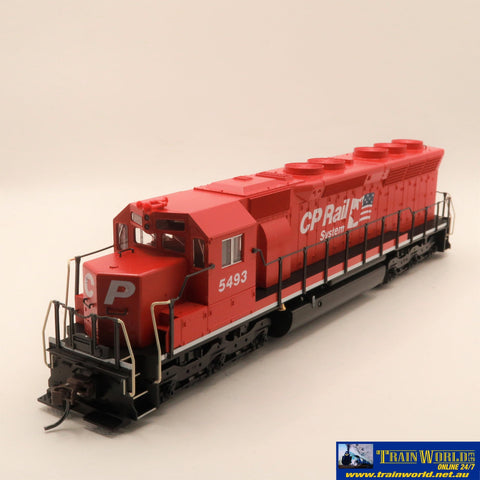 COMM-E029 Used Goods Kato EMD SD45 CP Rail #5493 DCC Ready HO Scale Locomotive