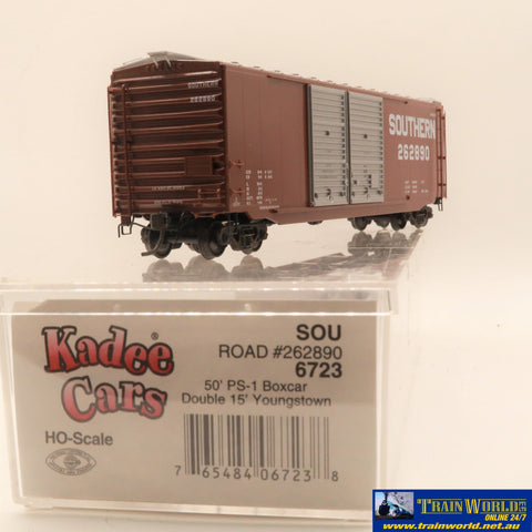 COMM-E069 Used Goods Kadee 50’ PS1 Boxcar Southern #262890 HO Scale Rolling Stock