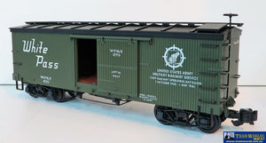Comm-G050 Used Goods Aristo Craft Trains Wood Reefer Car White Pass Gauge 1 Rolling Stock