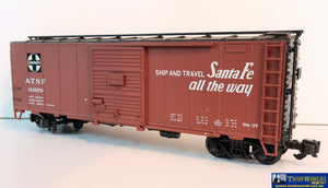 Comm-G086 Used Goods Aristo Craft Trains Steel Box Car Santa Fe Gauge 1 Rolling Stock