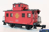 Comm-G106 Used Goods Aristo Craft Trains Lil Critter & Caboose Set With Lights Gauge-1 Locomotive