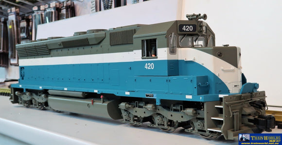 Comm-G107 Used Goods Aristo Craft Trains Sd40 Great Northern With Lights And Smoke Gauge-1