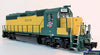 Comm-G110 Used Goods Aristo Craft Trains Gp40 C&Nw With Lights & Smoke Gauge-1 Locomotive
