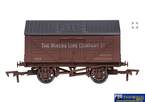 DAP-4F017020 Dapol Lime Wagon Minera 134 Weathered OO-Scale Rolling Stock