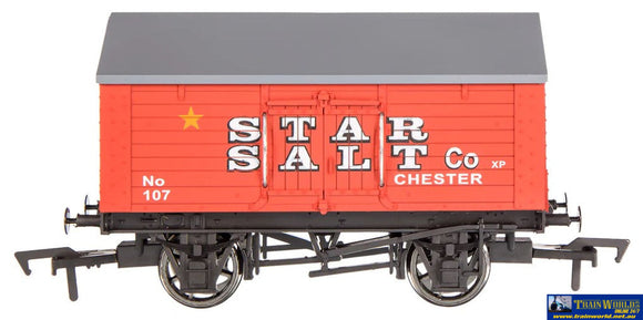 Dap-4F018031 Dapol Salt-Van #107 ’Star Salt’ (Eras-4/5) Oo-Scale Rolling Stock