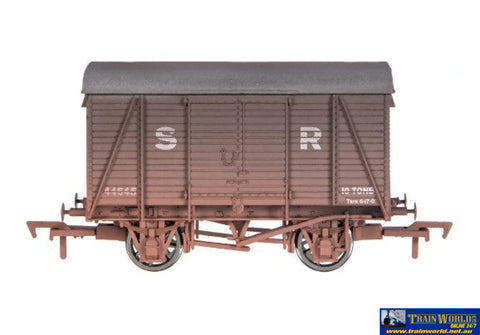DAP-4F021040 Dapol Box Van SR 44645 Weathered OO-Scale Rolling Stock