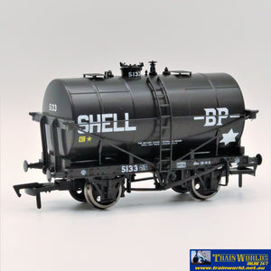 Dap-4F059003 14T Tank Wagon Class B Shell - Bp Black 5133 Oo-Scale Rolling Stock