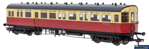 DAP-4P004005 OO GWR Autocoach W37W BR Carmine & Cream - Rolling Stock
