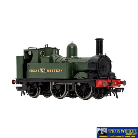 DAP-4S517004 GW 517 Class 0-4-2T 523 GW Green GREAT WESTERN Closed Cab OO-Scale DCC Ready - Locomotive
