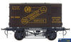 Dap-7F037007 Dapol Gwr Conflat #39410 With Bk2 Chocolate Container 3B-1869 Furniture Removal (Era-3)