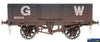 Dap-7F051056W Dapol Gwr 5-Plank Open-Wagon 9 W/B #25144 Grey -Weathered- (Era-3) O-Scale (1:43.5)