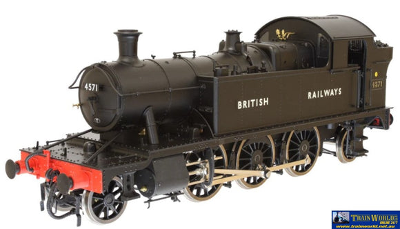 Dap-Lht4506 Lionheart Models Br 45Xx 2-6-2T #4571 Black British Railways (Era-4) Dcc-Ready O-Scale