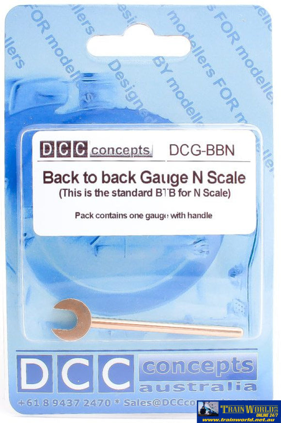 Dcg-Bbn Dcc Concepts Back To Wheel Gauge N (Standard) 7.65Mm Tool