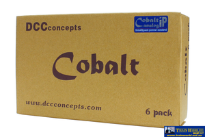 Dcp-Cb6Ip Dcc Concepts Cobalt Ip Analog Slow-Motion Switch-Machine (6-Pack) Track/accessories