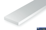 Eve-109 Evergreen Polystyrene (Strip) Opaque White 0.25Mm X 6.30Mm 350Mm (10-Pack) Scratchbuild