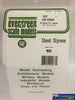 Eve-2037 Evergreen Polystyrene (Freight-Car Siding Sheet) Opaque White (Ho-Scale) 0.95Mm-Spacing