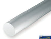 Eve-210 Evergreen Polystyrene (Rod) Opaque White 0.75Mm X 350Mm (10-Pack) Scratchbuild