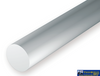 Eve-212 Evergreen Polystyrene (Rod) Opaque White 2.00Mm-(O.d) X 350Mm (6-Pack) Scratchbuild
