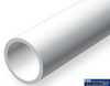Eve-223 Evergreen Polystyrene (Tube) Opaque White 2.40Mm-(O.d) X 350Mm (6-Pack) Scratchbuild
