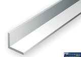Eve-297 Evergreen Polystyrene (Angle) Opaque White 6.30Mm X 350Mm (2-Pack) Scratchbuild