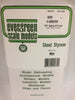 Eve-4030 Evergreen Polystyrene (V-Groove Sheet) Opaque White 0.75Mm-Spacing 1.00Mm-Thick 152Mm X