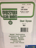 Eve-4037 Evergreen Polystyrene (Freight-Car Siding Sheet) Opaque White (Ho-Scale) 0.95Mm-Spacing