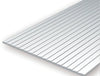 Eve-4041 Evergreen Polystyrene (Clapboard-Sheet) Opaque White 1.00Mm-Spacing 1.00Mm-Thick 152Mm X