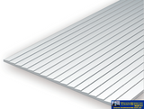 Eve-4051 Evergreen Polystyrene (Clapboard-Sheet) Opaque White 1.30Mm-Spacing 1.00Mm-Thick 152Mm X