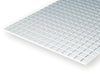 Eve-4502 Evergreen Polystyrene (Tile-Sheet) Opaque White 2.10Mm-Squares 1.00Mm-Thick X 152Mm 305Mm