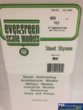 Eve-4505 Evergreen Polystyrene (Tile-Sheet) Opaque White 6.30Mm-Squares 1.00Mm-Thick X 152Mm 305Mm
