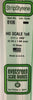 Eve-8106 Evergreen Polystyrene (Strip) Opaque White 0.30Mm X 1.70Mm 350Mm (Ho-Scale 1 6) 10-Pack