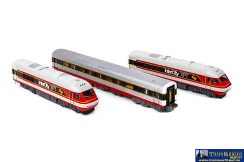 GOP-XPTC Gopher Models NSW XPT (3-Car) State Rail Authority ’Candy’ N-Scale DCC-Ready Locomotive