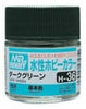 Gsi-H036 Gsi Creos Mr.hobby Aqueous Acrylic (Water) Paint Gloss H036 Dark-Green 10Ml Glueandpaint