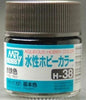 Gsi-H038 Gsi Creos Mr.hobby Aqueous Acrylic (Water) Paint Gloss H038 Metallic Steel-Red 10Ml