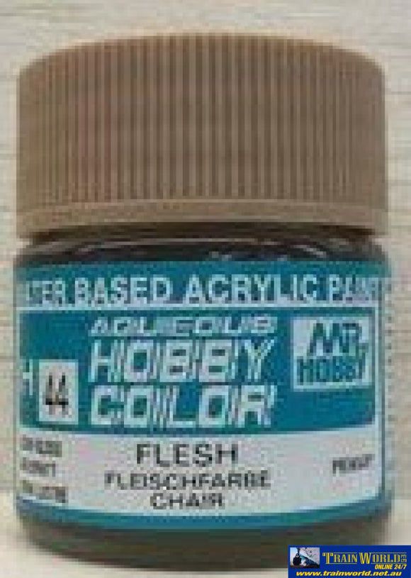 Gsi-H044 Gsi Creos Mr.hobby Aqueous Acrylic (Water) Paint Semi-Gloss H044 Flesh 10Ml Glueandpaint