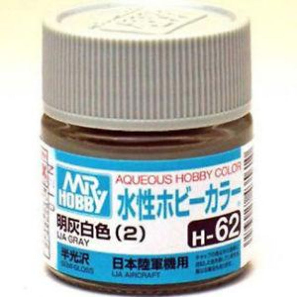 Gsi-H062 Gsi Creos Mr.hobby Aqueous Acrylic (Water) Paint Semi-Gloss H062 Ija-Grey (Imperial