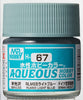 Gsi-H067 Gsi Creos Mr.hobby Aqueous Acrylic (Water) Paint Semi-Gloss H067 Rlm-65 Light-Blue (German