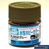 Gsi-H070 Gsi Creos Mr.hobby Aqueous Acrylic (Water) Paint Semi-Gloss H070 Rlm-02 Grey (German