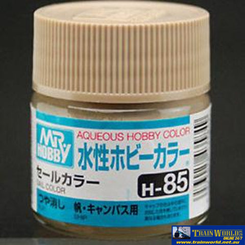 Gsi-H085 Gsi Creos Mr.hobby Aqueous Acrylic (Water) Paint Matt H085 Sail 10Ml Glueandpaint