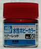 Gsi-H090 Gsi Creos Mr.hobby Aqueous Acrylic (Water) Paint Gloss H090 Clear-Red 10Ml Glueandpaint