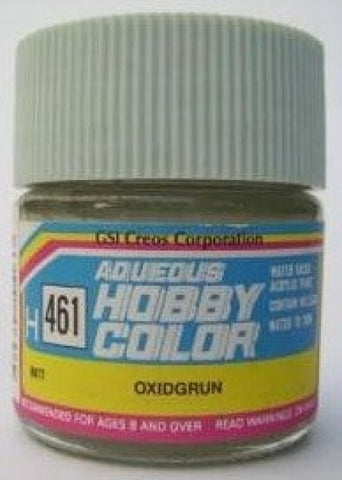 Gsi-H461 Gsi Creos Mr.hobby Aqueous Acrylic (Water) Paint Matt H461 Oxide-Green 10Ml Glueandpaint
