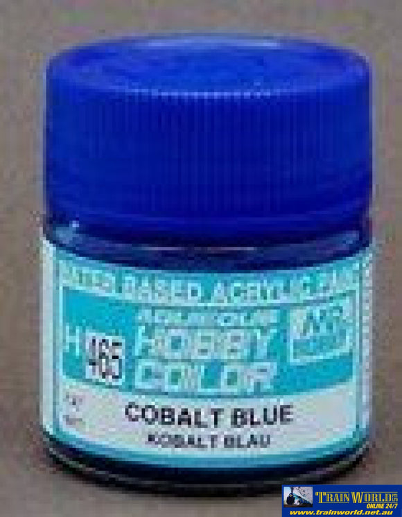 Gsi-H465 Gsi Creos Mr.hobby Aqueous Acrylic (Water) Paint Matt H465 Chrome-Blue 10Ml Glueandpaint