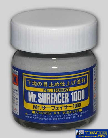 Gsi-Sf284 Gsi Creos Mr.surfacer 1000 (Grey) Jar 40Ml Glueandpaint