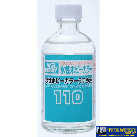 Gsi-T110 Gsi Creos Mr.hobby Aqueous (Water) Paint Thinner 110Ml Glueandpaint